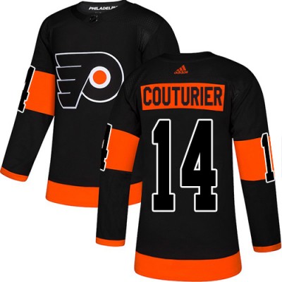 Adidas Philadelphia Flyers #14 Sean Couturier Black Alternate Authentic Stitched NHL Jersey